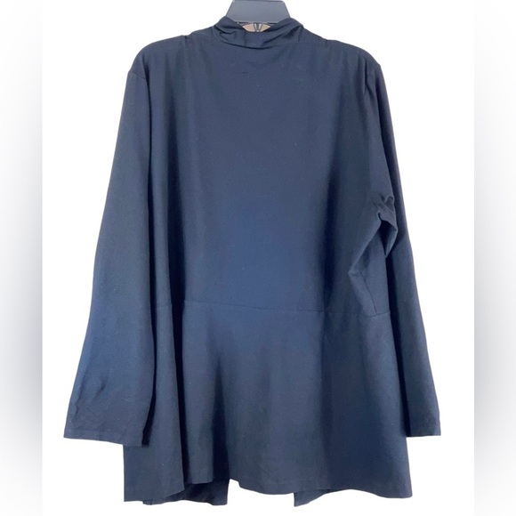 NWT Eileen Fisher High back long jacket. Size 2X - Picture 2 of 10